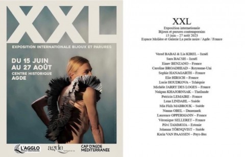 XXL EXPOSITION INTERNATIONALE BIJOUX ET PARUES CONTEMPORARINS