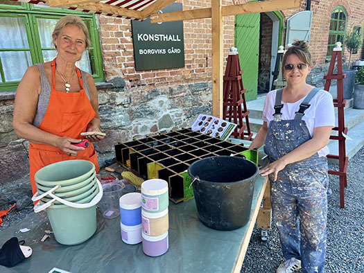 Workshop i Borgvik Gård, Grums