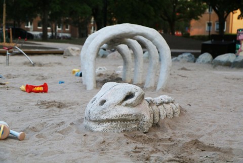 dinosaurieskelett