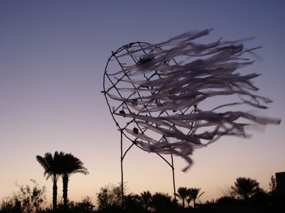 <h1><a href='/medlemmar/karin-ward'>Karin Ward</a></h1><h4>&nbsp;Vindskulptur i oasen Fayoum Egypten</h4>